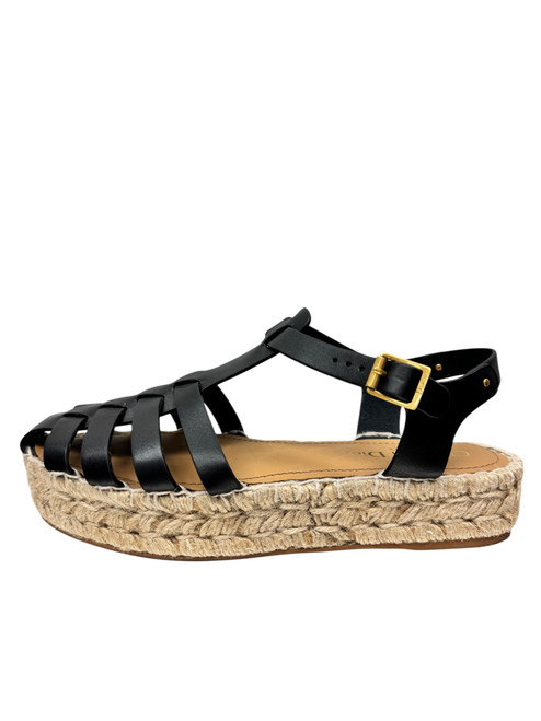 Vist Large View of Product Image Which is Christian Dior Marine Espadrille Sandals 7