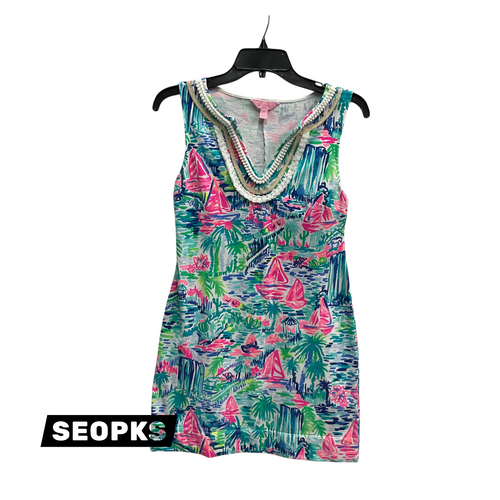 Vist Large View of Product Image Which is Used Lilly Pulitzer Short Dress F XS-0/2
