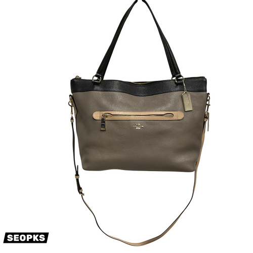 Vist Large View of Product Image Which is Used Coach Xlarge Leather Handbag