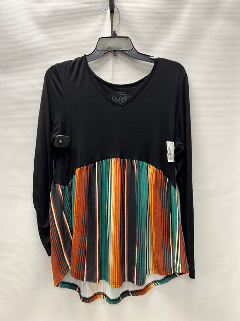 Vist Large View of Product Image Which is Used Crazy Train Long Sleeve Top S-4/6