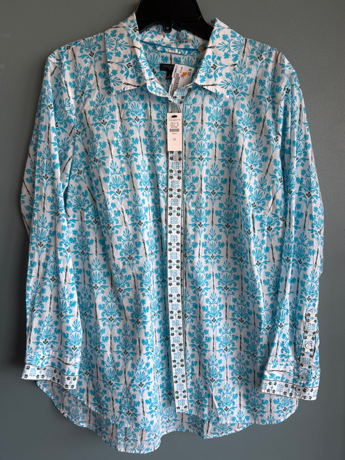 Vist Large View of Product Image Which is Used Talbots Long Sleeve Top 1X-18