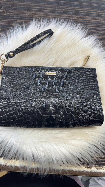 Vist Large View of Product Image Which is Used Brahmin Leather Wristlet