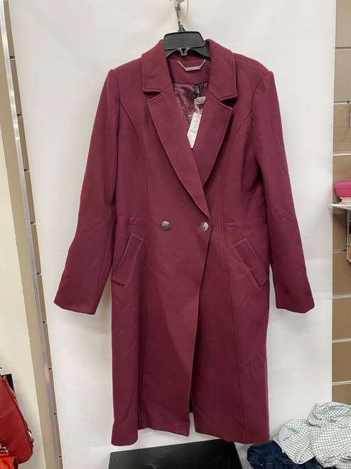 Vist Large View of Product Image Which is Used White House Black Market Long Heavy Coat L-12/14