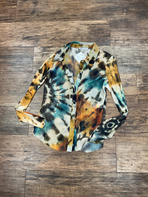 Vist Large View of Product Image Which is Used Zara Long Sleeve Top M-8/10