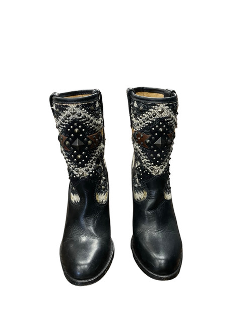 Vist Large View of Product Image Which is Used Frye Ankle Boots 6