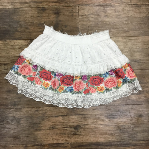 Vist Large View of Product Image Which is Used Loveshackfancy Short Skirt 8-29