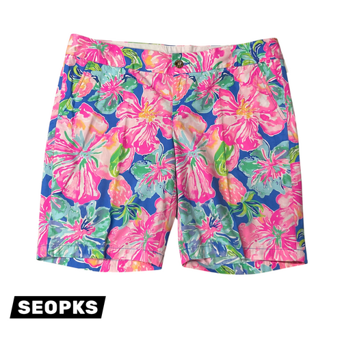 Vist Large View of Product Image Which is Used Lilly Pulitzer Shorts 14-32