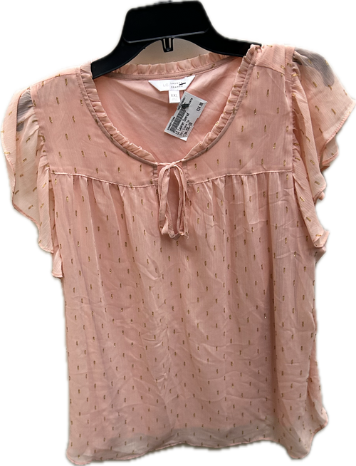 Vist Large View of Product Image Which is Used LC Lauren Conrad Short Sleeve Top XXL-20