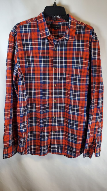 Vist Large View of Product Image Which is Used Banana Republic Mens Long Sleeve Top XL/17-17.5