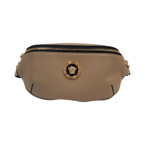 Vist Large View of Product Image Which is Used Versace Leather belt bag