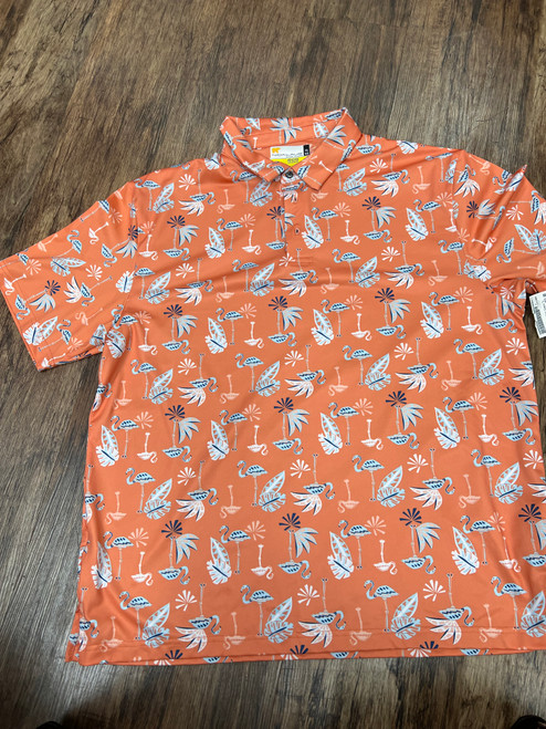 Vist Large View of Product Image Which is Used Nicklaus Mens Short Sleeve Top XL/17-17.5