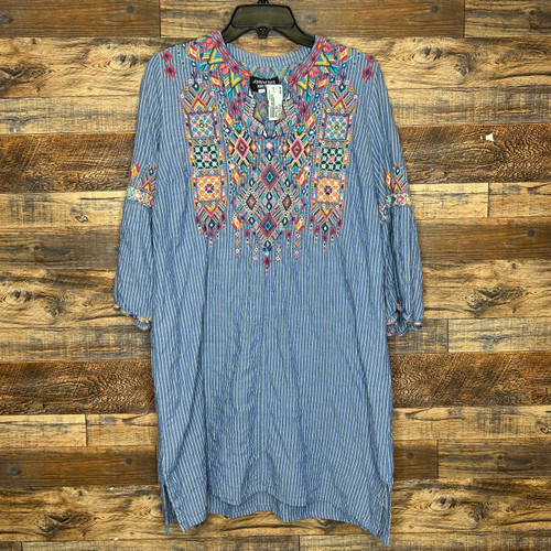 Vist Large View of Product Image Which is Used Johnny Was Short Sleeve Top M-8/10