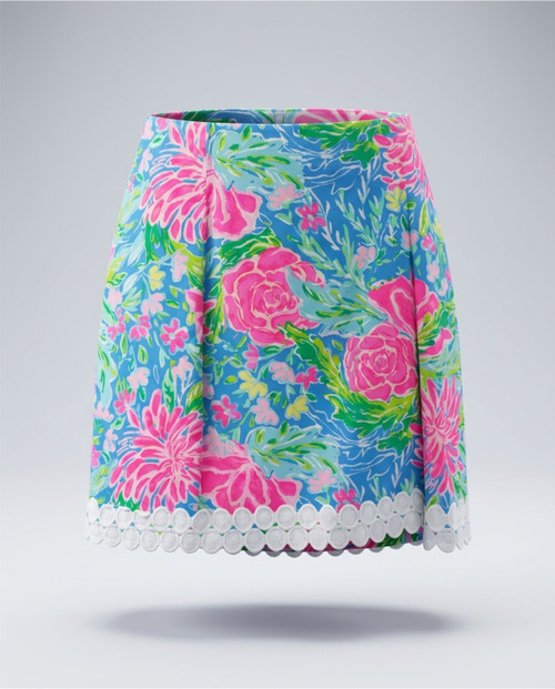Vist Large View of Product Image Which is Used Lilly Pulitzer Long Skirt 6-28