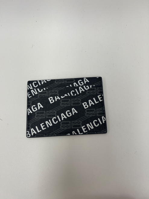 Vist Large View of Product Image Which is Luxury Event Used Balenciaga Mens Leather Wallet