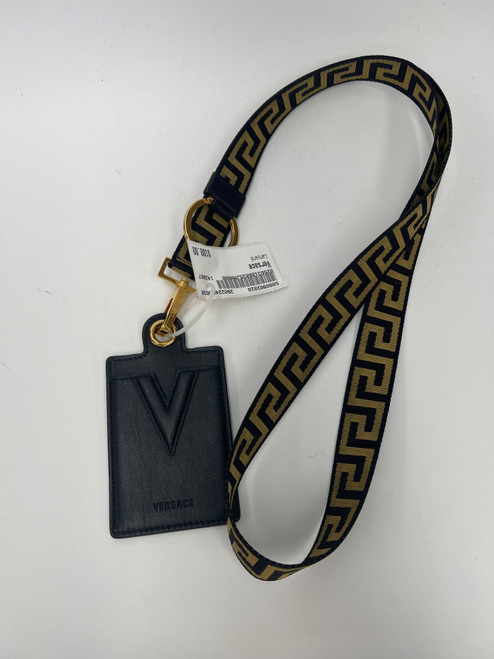 Vist Large View of Product Image Which is Luxury Event Used Versace Lanyard