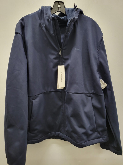 Vist Large View of Product Image Which is Used Blue Calvin Klein Men's Light Jacket XXL