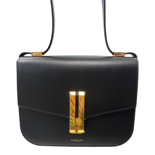 Vist Large View of Product Image Which is Demellier Vancouver Black handbag