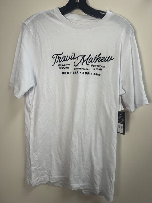 Vist Large View of Product Image Which is Used Travis Mathew Mens T-Shirt M