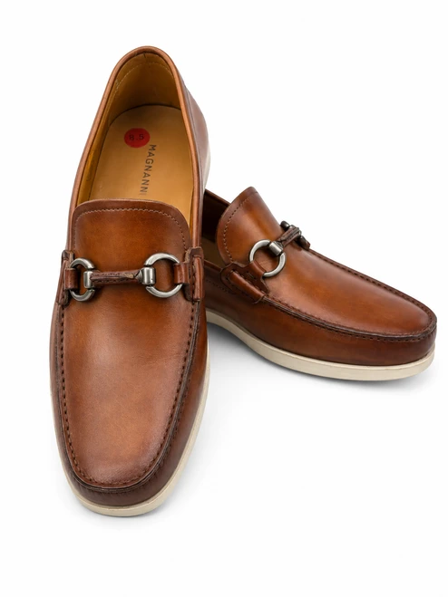 Vist Large View of Product Image Which is Magnanni Mens Dress Shoes 8.5