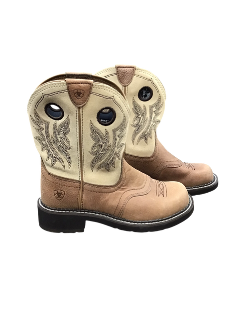 Vist Large View of Product Image Which is Used Ariat Ankle Boots 6.5