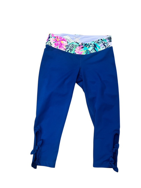Vist Large View of Product Image Which is Used Lilly Pulitzer Active Leggings L 12-14/31-32