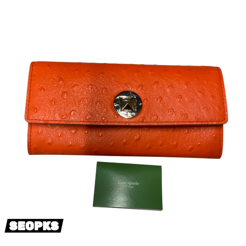Vist Large View of Product Image Which is Used Kate Spade New York Leather Wallet