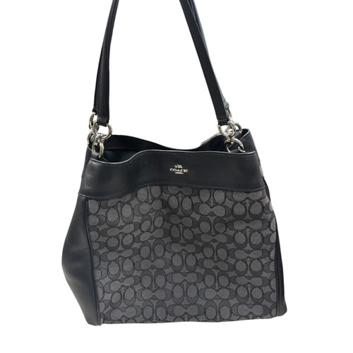 Vist Large View of Product Image Which is Used Coach Large Leather Handbag