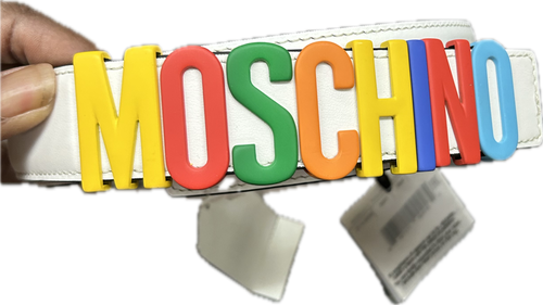 Vist Large View of Product Image Which is Used Moschino Belt XL 16/33