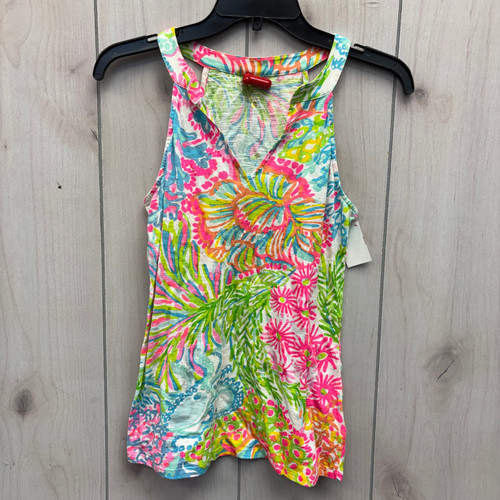 Vist Large View of Product Image Which is Used Lilly Pulitzer Tank Top XS-0/2