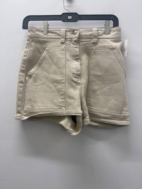 Vist Large View of Product Image Which is Used Tan Wilfred Shorts 4-27