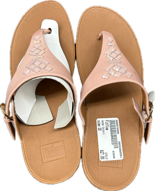 Vist Large View of Product Image Which is Used Fitflop Wedge Sandals 10