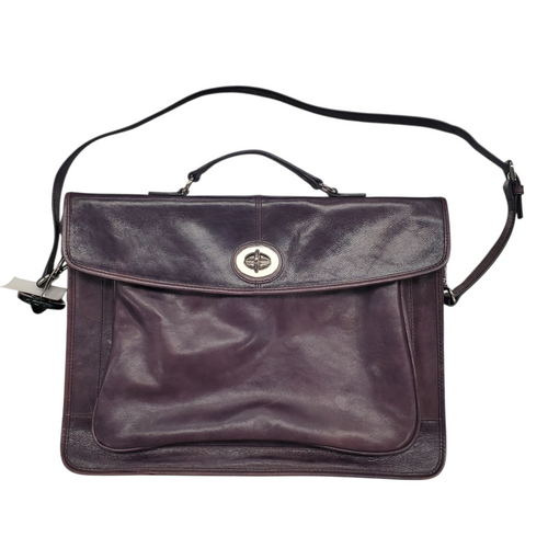 Vist Large View of Product Image Which is Used Danier Large Leather 15" laptop bag Handbag