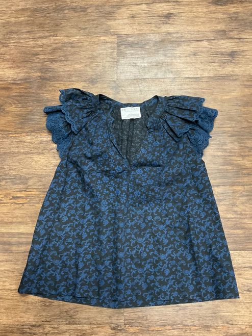 Vist Large View of Product Image Which is Used Ulla Johnson Short Sleeve Top XS-0/2