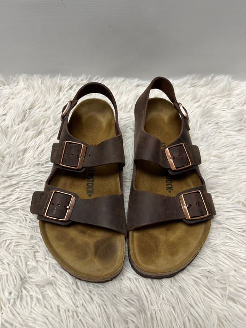 Vist Large View of Product Image Which is Used Birkenstock Mens Sandals 10
