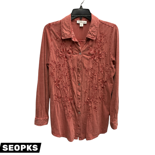 Vist Large View of Product Image Which is Used Coldwater Creek Long Sleeve Top S-4/6