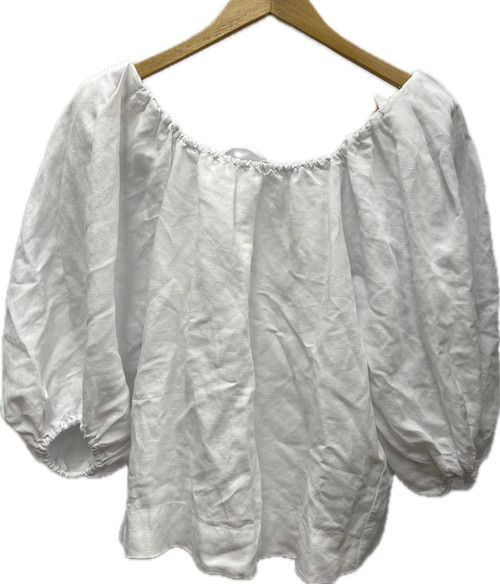 Vist Large View of Product Image Which is On 34th Short Sleeve Top XS-0/2