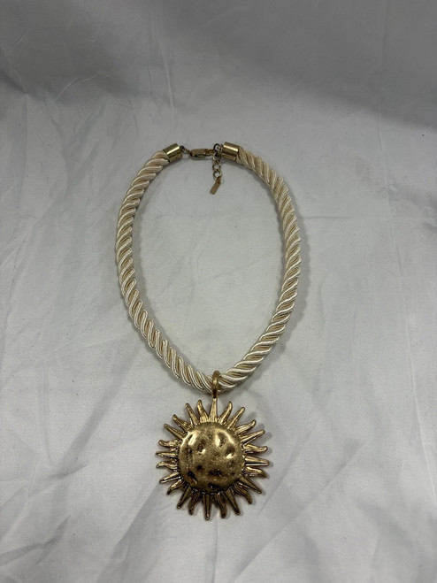 Vist Large View of Product Image Which is Used Zara sun  Necklace