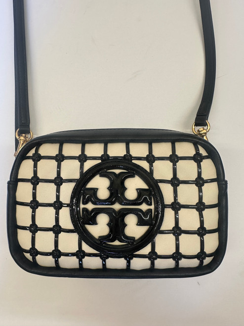 Vist Large View of Product Image Which is Used Tory Burch Large Leather Handbag
