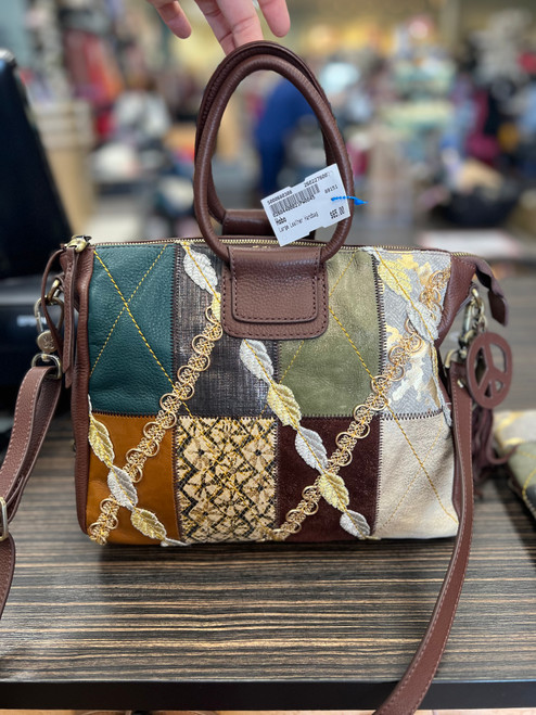 Vist Large View of Product Image Which is Used Hobo Large Leather Handbag