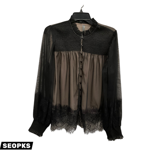 Vist Large View of Product Image Which is Used Anthropologie Long Sleeve Top L-12/14