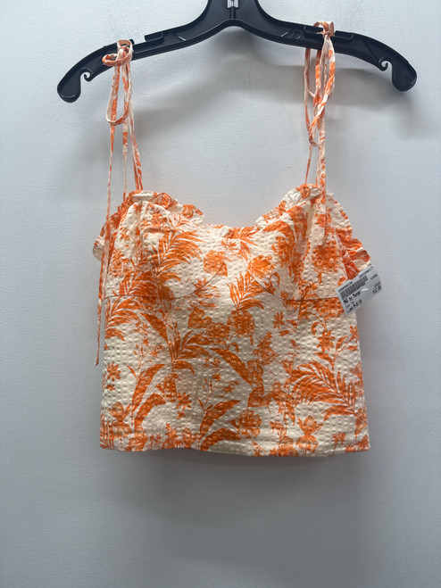 Vist Large View of Product Image Which is Used Orange MNG by Mango Tank Top M-8/10