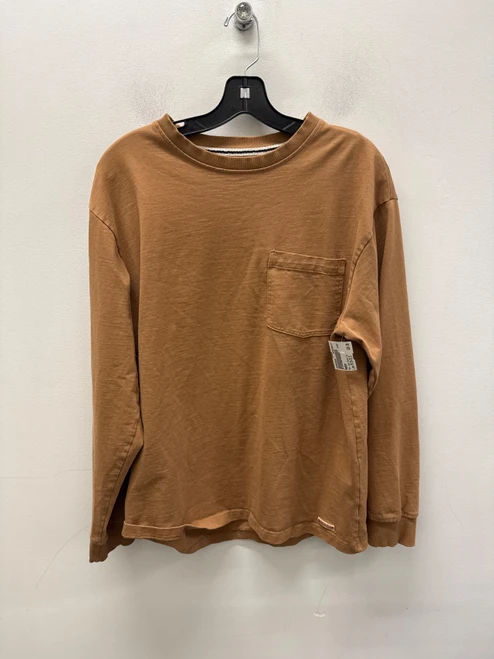 Vist Large View of Product Image Which is Used Tan Hudson Mens Long Sleeve Top M/15-15.5