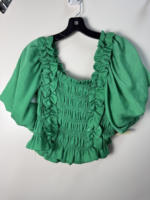 Vist Large View of Product Image Which is Used Glam Short Sleeve Top L-12/14