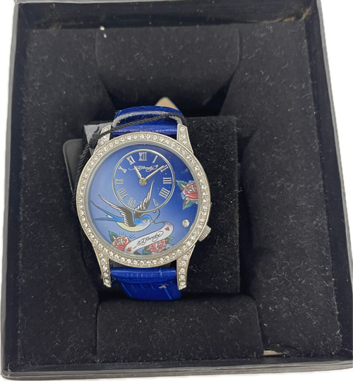 Vist Large View of Product Image Which is Used Ed Hardy Watch