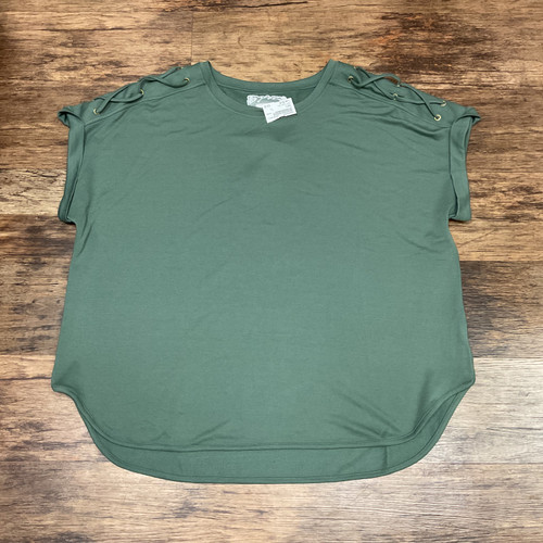 Vist Large View of Product Image Which is Used Cupio Short Sleeve Top 2X-20