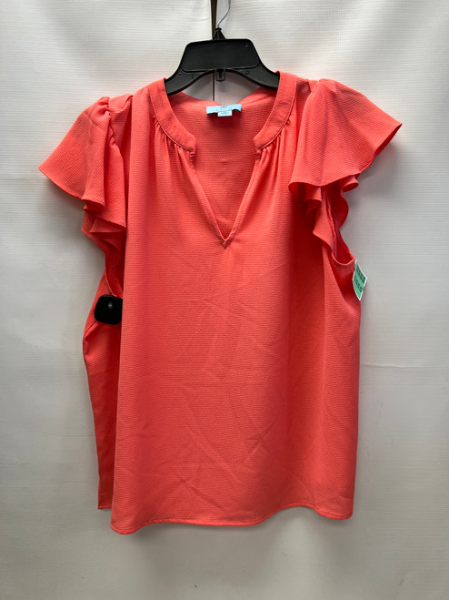 Vist Large View of Product Image Which is Used Cece By Cynthia Steffe Short Sleeve Top XL-16