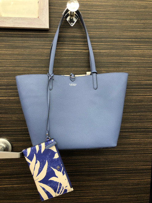 Vist Large View of Product Image Which is Used Lauren Ralph Lauren Xlarge Reversible  Handbag