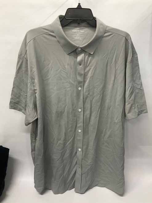 Vist Large View of Product Image Which is Used Kenneth Cole New York Mens Short Sleeve Top 2X/18-18.5