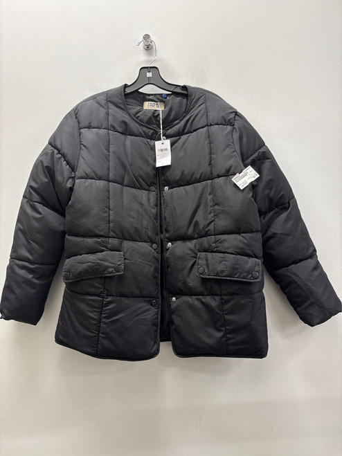 Vist Large View of Product Image Which is Used TSD12 Black Short HeavyCoat S-4/6