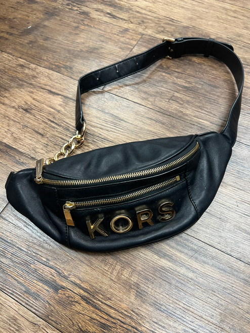 Vist Large View of Product Image Which is Used Michael Michael Kors Small Leather belt bag 